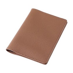 Обложка для паспорта светло-коричневая, кожзам 3-619/21 Bruno Visconti