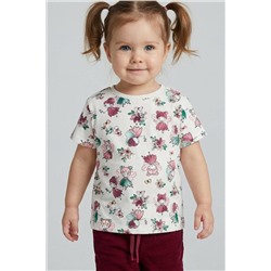Джемпер детский трикотажный для девочек (футболка) PLAYTODAY, 1240045