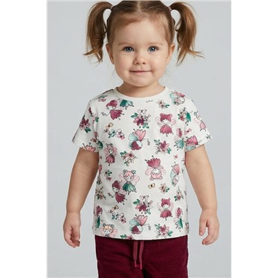 Джемпер детский трикотажный для девочек (футболка) PLAYTODAY, 1240045