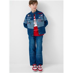 Куртка текстильная джинсовая для мальчиков
