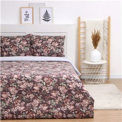 Постельное бельё евро LoveLife Autumn, жатка