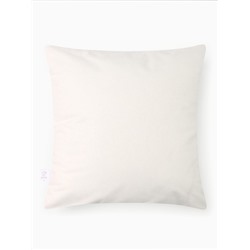 Подушка декоративная новогодняя «Этель» Silver Hoof, 40×40 см, велюр