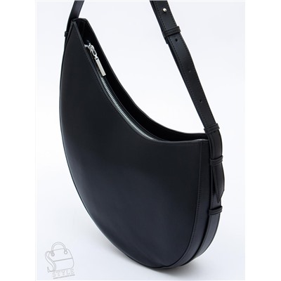 Сумка женская кожаная 1032M black Polina&Eiterou  в Новосибирске