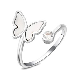 Кольцо, перламутр, NS-24008