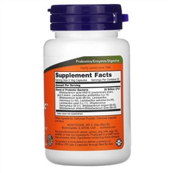 Now Foods, Clinical GI Probiotic, смесь пробиотиков для пищеварения, для людей старше 50 лет, 60 растительных капсул