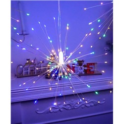 Гирлянда Фейерверк 3 метра, 220V, цветное свечение