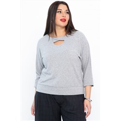 Блуза Ума (серая) Б14631-50М