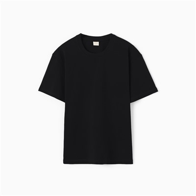 Футболка мужская MINAKU, чёрная, размер 42-44