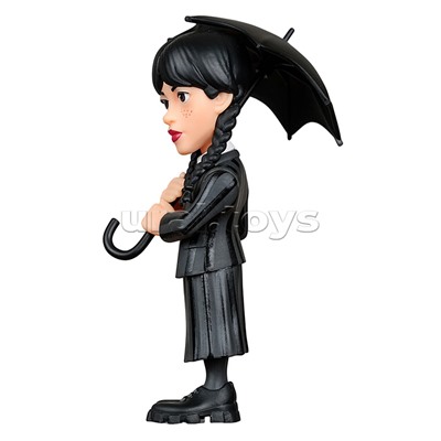 Коллекционная фигурка "Wednesday" - "Уэнсдей", Уэнсдей с зонтиком, 12 см,