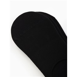 Набор спортивных подследников с компрессией, 3 пары, размер 39-41, чёрный