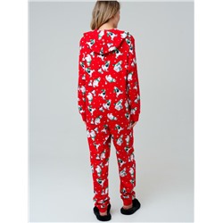 Пижама-комбинезон трикотажная унисекс для взрослых