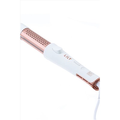 Dewal Beauty Щипцы-плойка для волос 2в1 / Lily HI2120-White, d 37 мм, 46 Вт, белый KRISTALLER, 1109454