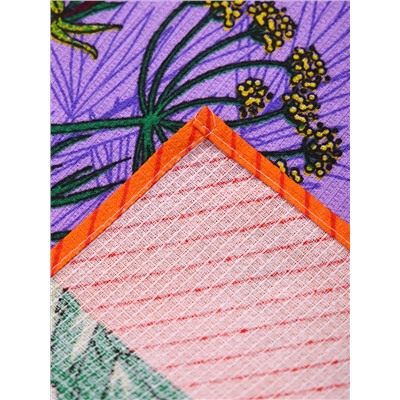 Текстильное изделие ЗДОРОВАЯ ПИЩА (48х58) сиреневый