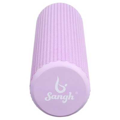 Ролик массажный Sangh, 60×15 см, цвет фиолетовый