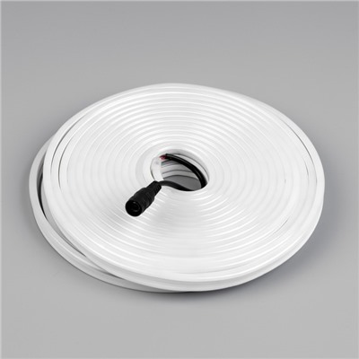 Гибкий неон Luazon Lighting 6×12 мм, IP65, 10 м, SMD2835, 120 LED/м, 12 В, свечение тёплое белое