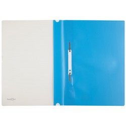 Скоросшиватель А4 пластиковый  голубой 0,18мм TC4018C inФОРМАТ