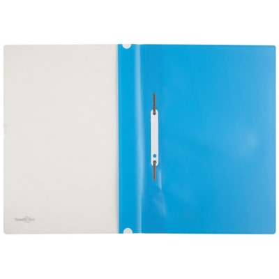 Скоросшиватель А4 пластиковый  голубой 0,18мм TC4018C inФОРМАТ