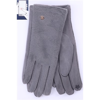 Перчатки жен. LuMeiJia MB-02 мех/сенсор