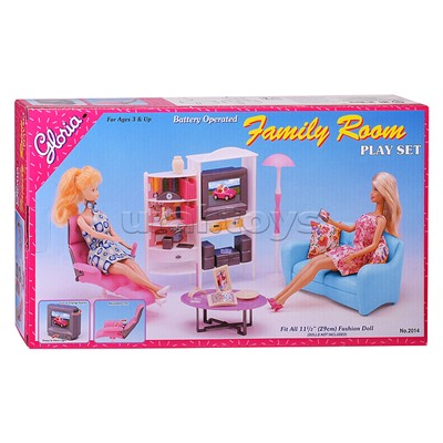 Набор мебели для кукол "Комната Джемили" в коробке