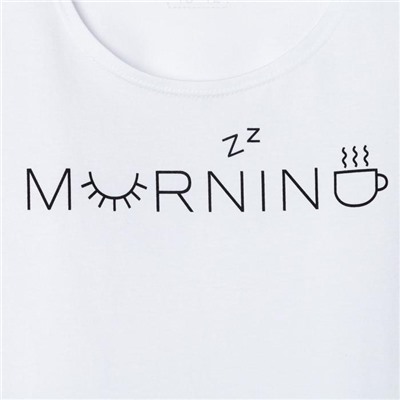 Пижама женская (футболка, шорты) KAFTAN Morning, размер 48-50