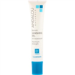 Andalou Naturals, гель для устранения несовершенств, максимальная сила, чистая кожа, 18 мл (6 жидких унций)