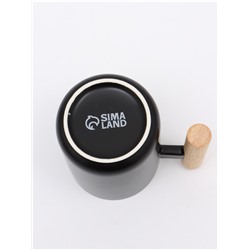 Кружка керамическая Дорого внимание «Больших побед», 400 мл, чёрная