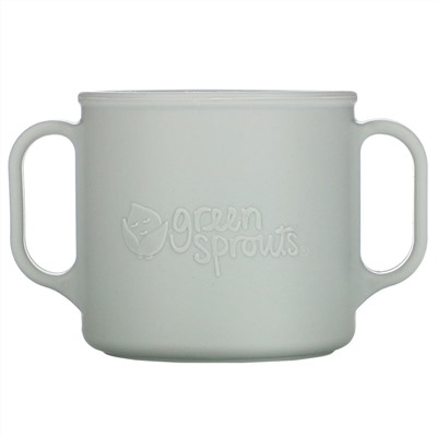 Green Sprouts, Learning Cup, 12+ Months, Gray, 7oz (207 ml)
