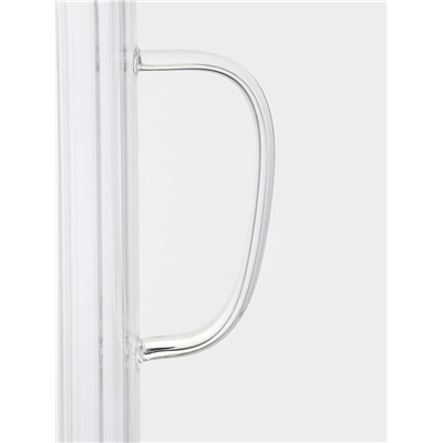 Кувшин Magistro «Богема. Дольки», 1 л, 15×9.3×22.5 см, с бамбуковой крышкой, стекло, прозрачный