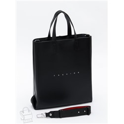 Сумка женская кожаная 1001L black Plina&Eiterou