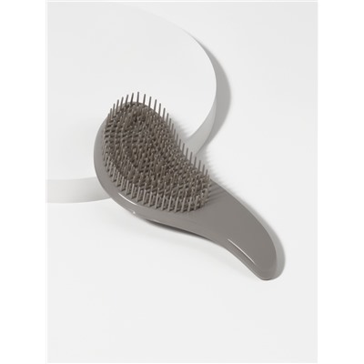 Расчёска массажная, 14.5×6(±1)см, PVC коробка, серая