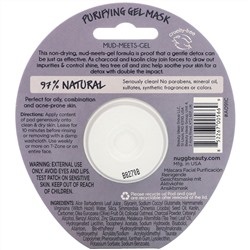 Nugg, Double Detox Purifying Gel Mask, 0.3 fl oz (9 ml)