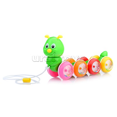 Каталка "Гусеница" с шариками