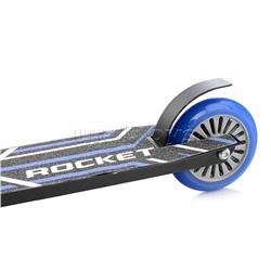 Самокат трюковый ROCKET,колеса PU/пластик 100 мм,ABEC 7, синий