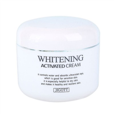 Jigott Антивозрастной крем для лица осветляющий / Whitening Activated Cream, 100 мл