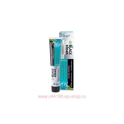 Витэкс Black clean Зубная паста отбеливание+укрепление эмали 85 гр