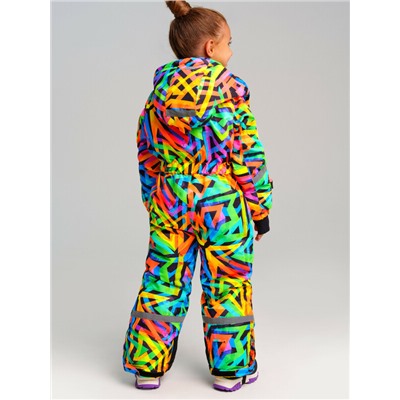 Комбинезон текстильный с полиуретановым покрытием для девочек