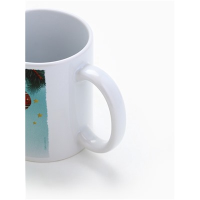 Кружка новогодняя керамическая «Приятных сюрпризов!», лошадь, 320 мл