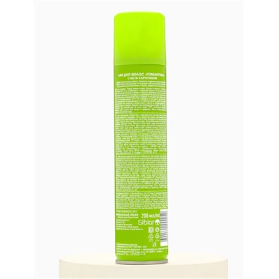 Лак для волос «Романтика» очень сильная фиксация с В-каротином, 200 мл