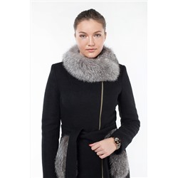 02-2107 Пальто женское утепленное (пояс)