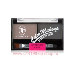 Triumph Тени для бровей тон 03 Коричнево-серая гамма Eyebrow Cake СТЕВ01 6 гр