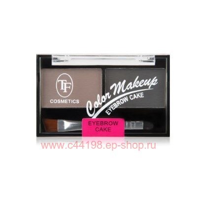 Triumph Тени для бровей тон 03 Коричнево-серая гамма Eyebrow Cake СТЕВ01 6 гр