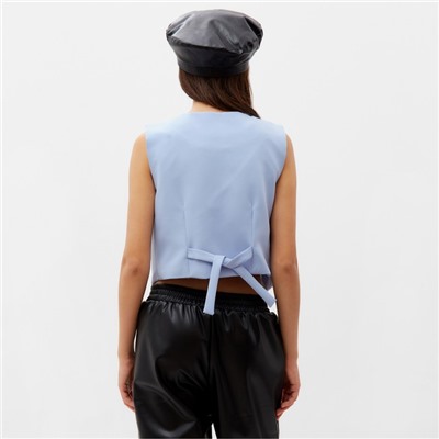 Жилет женский MIST: Classic Collection, размер 44, голубой