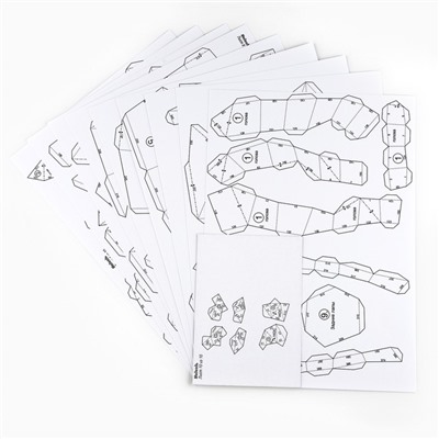 Набор для создания полигональной фигуры «Медведь»