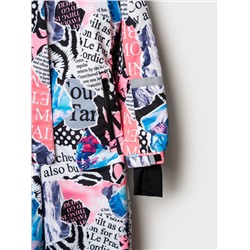 Комбинезон текстильный с полиуретановым покрытием для девочек