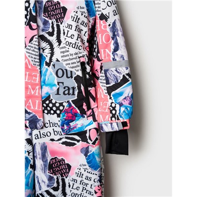 Комбинезон текстильный с полиуретановым покрытием для девочек