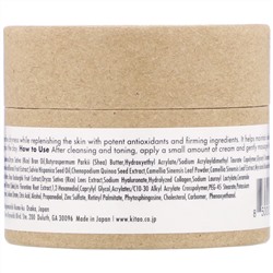 Kitao, Matcha & Chia, Facial Cream, 1.7 fl oz (50 g)