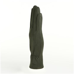 Перчатки женские, безразмерные, без утеплителя, хаки