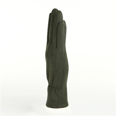 Перчатки женские, безразмерные, без утеплителя, хаки