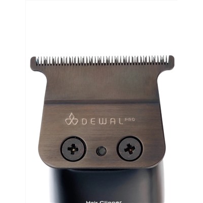 Dewal Машинка окантовочная для волос / Barber Style 03-084, аккум./сеть, 8 Вт, 7200 об./мин., нож 40 мм, 3 насадки 28292