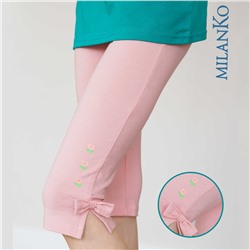 Детские бриджи из натурального хлопка "цветочек" MilanKo SD-0506